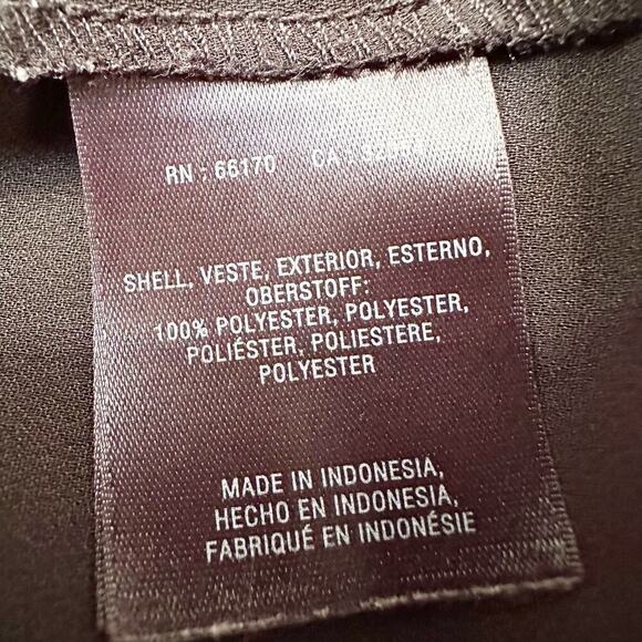 Anthropologie Top Size 4 Womens Maeve Black Sleeveless Button Front Sheer - Picture 10 of 10